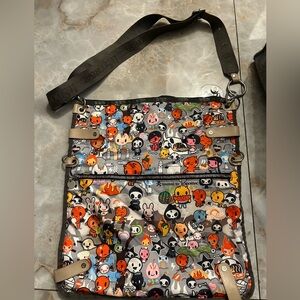 LeSportsac Multicolor Character Print Bag
